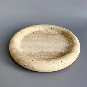Natural Marble Decorative Tray - Elegant Home Accessory