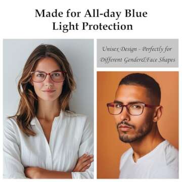 Zenni Optical Blue Light Blocking Glasses - Stylish & Lightweight