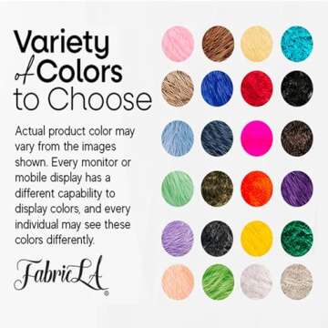 FabricLA Faux Fur Fabric by The Yard - Artificial Craft Fur - 36" X 60" Inch Wide - Fur Fabric for Craft Supply, DIY Furry Plush Projects, Sewing, Decoration, Upholstery, Bubble Gum, 1 Yard