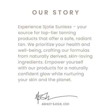 SJOLIE Spray Tan Solution for a Natural Glow