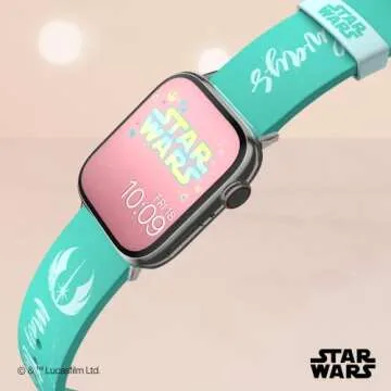 Star Wars - The Living Force Smartwatch Band - Officially Licensed, Compatible with Every Size & Series of Apple Watch (watch not Included)