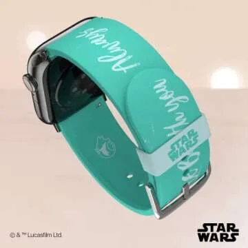 Star Wars - The Living Force Smartwatch Band - Officially Licensed, Compatible with Every Size & Series of Apple Watch (watch not Included)
