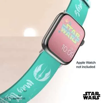 Star Wars - The Living Force Smartwatch Band - Officially Licensed, Compatible with Every Size & Series of Apple Watch (watch not Included)