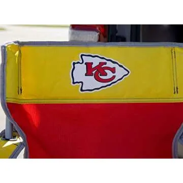 Rawlings NFL 3-Piece Tailgate Kit, 2 Gameday Elite Chairs and 1 Endzone Tailgate Table, Polyester, Minnesota Vikings