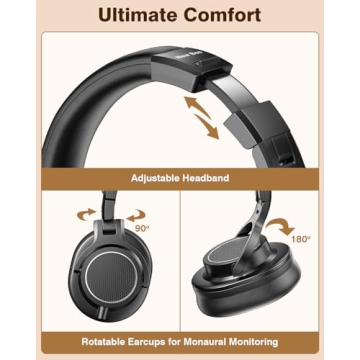 New bee Studio Headphones for Professional Sound Quality