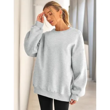 EFAN Womens Oversized Fleece Sweatshirt Winter Comfort