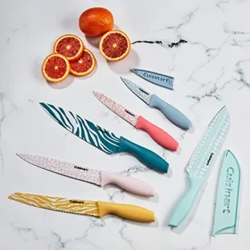 Cuisinart C55-12PRA Advantage 12-Piece Colored Knife Set