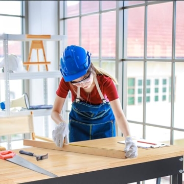 48 Inch Adjustable Workbench with Power Outlet and Wheels