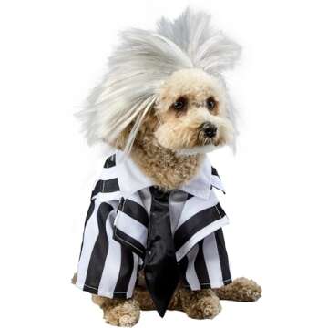 Rubies Beetlejuice Pet Costume, X-Large for Themed Parties and Halloween