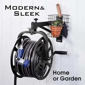 Liberty Garden Multi-Directional Hose Reel - Durable & Functional