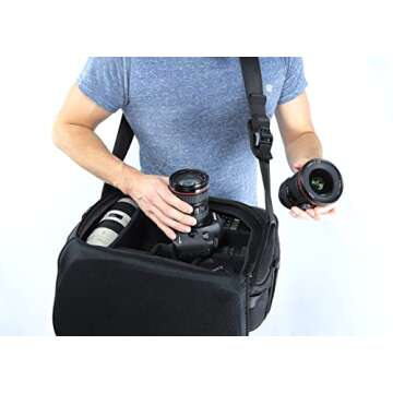 BEVISGEAR Top Shelf Camera Bag: Ultimate Sling for Photographers