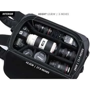 Top Shelf Camera Bag | Water-Resistant Sling for Photographers