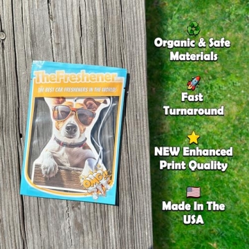 Custom Photo Air Freshener for Cars - Personalized Gift