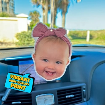 Custom Photo Air Freshener for Cars - Personalized Gift