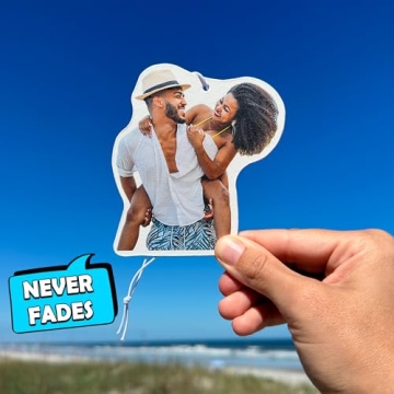 Custom Photo Air Freshener for Cars - Personalized Gift