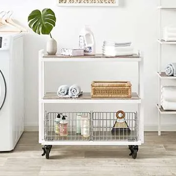 Atlantic Modular Mobile Storage Cart System for Versatile Storage Solutions