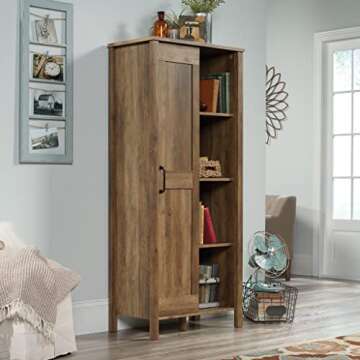 Elegant Sliding Door Storage Cabinet from Sauder