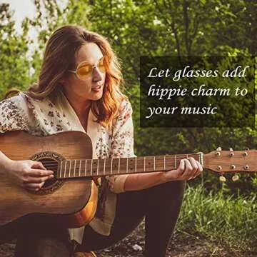 Fiada Colorful Round Hippie Glasses for All Occasions