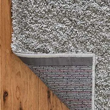 Rugs.com Soft Solid Shag Runner Rug for Hallways