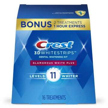 Crest 3D Whitestrips Glamorous White Teeth Kit