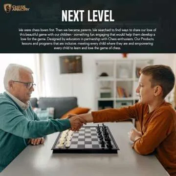 Travel-Friendly Chess Armory Magnetic Chess Set