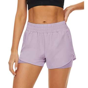 Comfortable HKJIEVSHOP Women's Athletic Shorts with Pockets