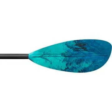 Carlisle Magic Plus Kayak Paddle with Polypropylene Blades and Wrapped Fiberglass Shaft, 230cm - Seaglass