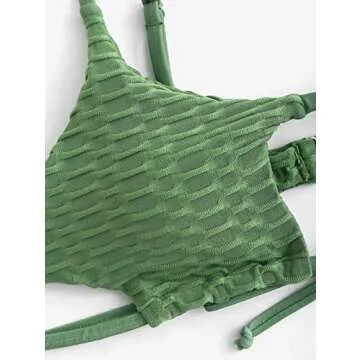 Stylish ZAFUL Women's Cutout Bikini Set for Summer Fun