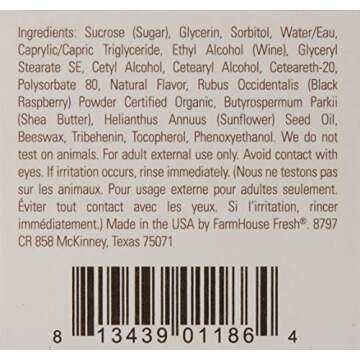 FarmHouse Fresh Blackberry Wine Lip Polish - Hydrate & Exfoliate