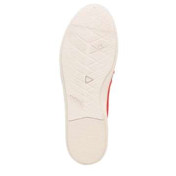 Vionic Women's Malibu Slip-ons Sneakers, Red Canvas, 10