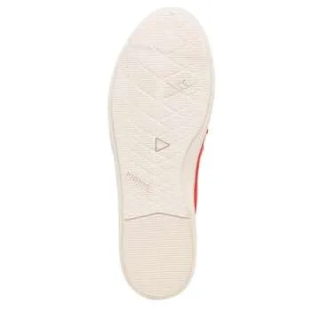Vionic Women's Malibu Slip-ons Sneakers, Red Canvas, 10