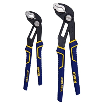 IRWIN Tools VISE-GRIP GrooveLock Pliers Set for Fast Adjustments and Comfort