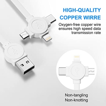 Retractable Multi Charging Cable 3 in 1 for All Devices