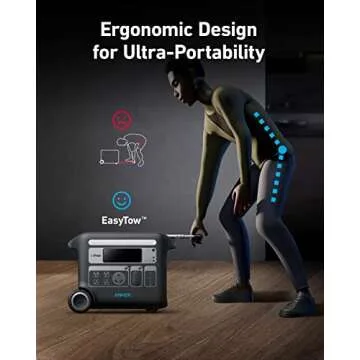 Anker SOLIX F2000 Portable Power Station, PowerHouse 767, 2400W Solar Generator, GaNPrime Battery Generators for Home Use, LiFePO4 Power Station for Outdoor Camping, and RVs (Solar Panel Optional)