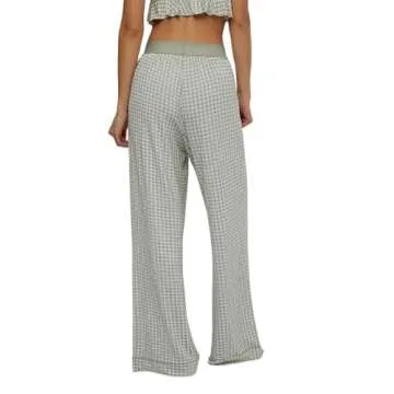 Luckinbaby Y2K Women’s Lounge Set - Crop Tank & Pants