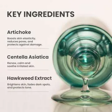 AXIS-Y Artichoke Intensive Skin Barrier Ampoule - Hydrating & Soothing Serum with Centella Asiatica, Licorice & Aloe for Skin Irritation Treatment - Vegan Korean Skin Care - 1.01 fl. oz.