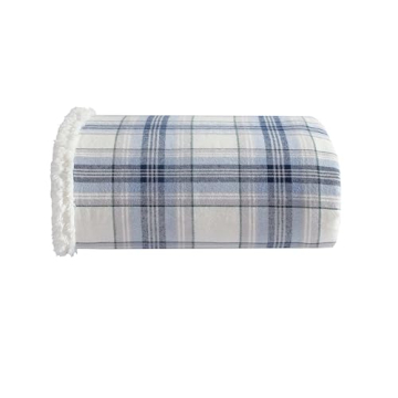 Eddie Bauer - Blanket, Super Soft Reversible Sherpa & Brushed Fleece Bedding, Throw Blankets for Cou...