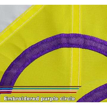 Premium New Progress Pride Flag 3x5 Ft Outdoor, Longest Lasting Heavy Duty Nylon 220D Sewn Stripes | All Inlcusive Progressive Flags House Decoration Banner