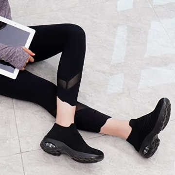 HKR Women's Slip-On Tennis Shoes for Comfort