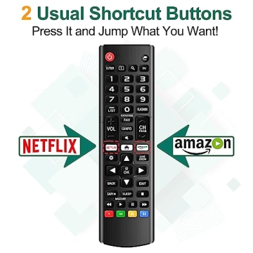 Universal Remote for LG Smart TV - Pack of 2 Remotes