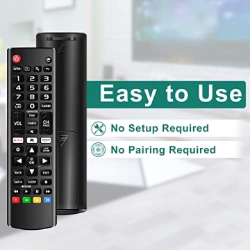 Universal Remote for LG Smart TV - Pack of 2 Remotes