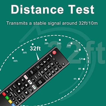 Universal Remote for LG Smart TV - Pack of 2 Remotes