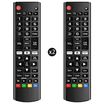 Universal Remote for LG Smart TV - Pack of 2 Remotes