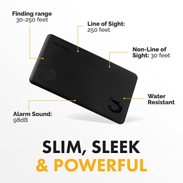 tag8 Dolphin Smart Wallet Tracker Card - Bluetooth Locator