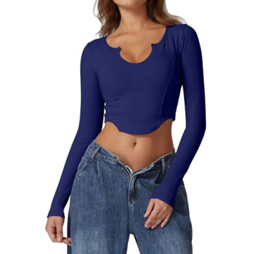 QINSEN Women Casual Top: Versatile & Trendy Spring Summer Fashion