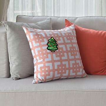 10pcs Christmas Iron On Embroidered Patches for Crafts