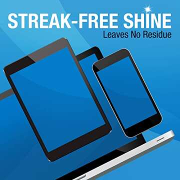 MiracleWipes for Electronics Cleaning - Screen Wipes Designed for TV, Phones, Monitors and More - In...