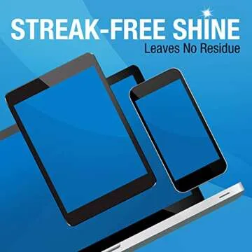 MiracleWipes for Electronics Cleaning - Screen Wipes Designed for TV, Phones, Monitors and More - In...