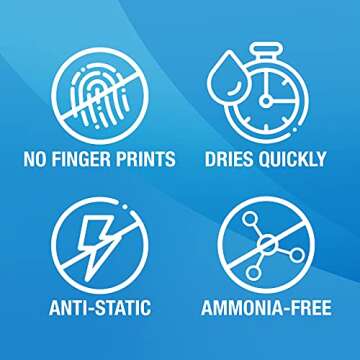 MiracleWipes for Electronics Cleaning - Screen Wipes Designed for TV, Phones, Monitors and More - Includes Microfiber Towel - (60 Count)