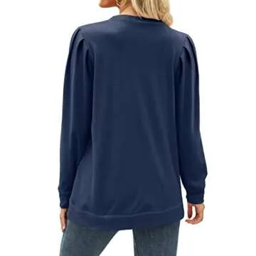 Geifa Women's Stylish Long Sleeve Casual Sweatshirt